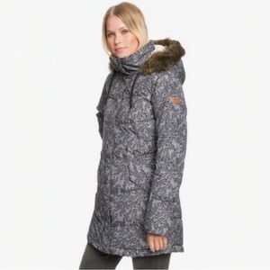 Roxy Ellie Waterproof Longline Puffer Jacket